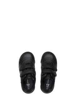 Toezone Boys Rebel Dinosaur Print School Black Shoes^BOY School Shoes|Boys Shoes