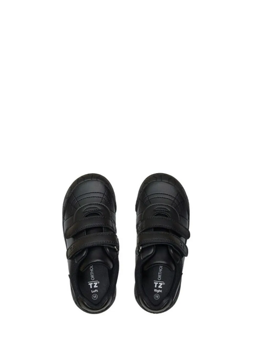Toezone Boys Rebel Dinosaur Print School Black Shoes^BOY School Shoes|Boys Shoes