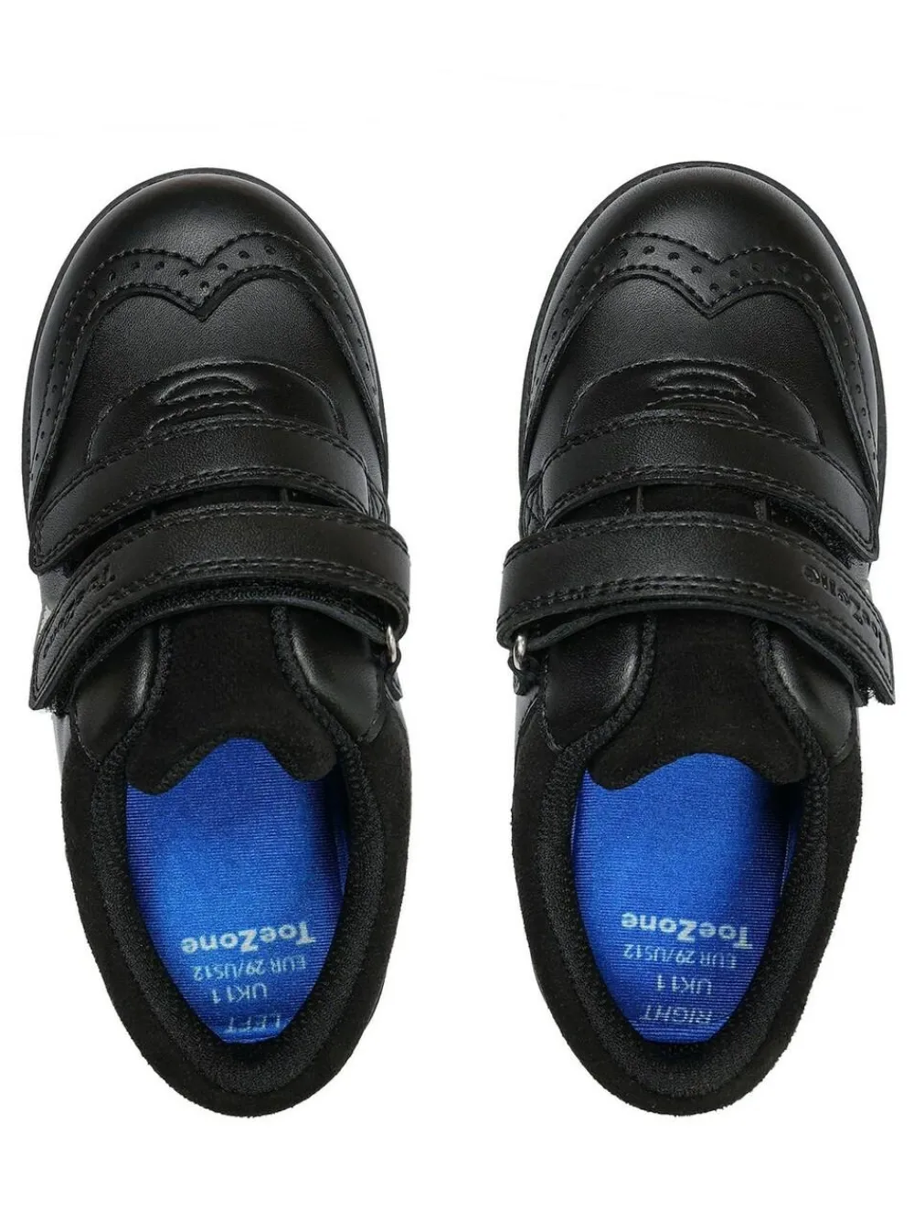Discount Toezone Evan Boys School Shoes: Durable, comfy, non-slip and smart