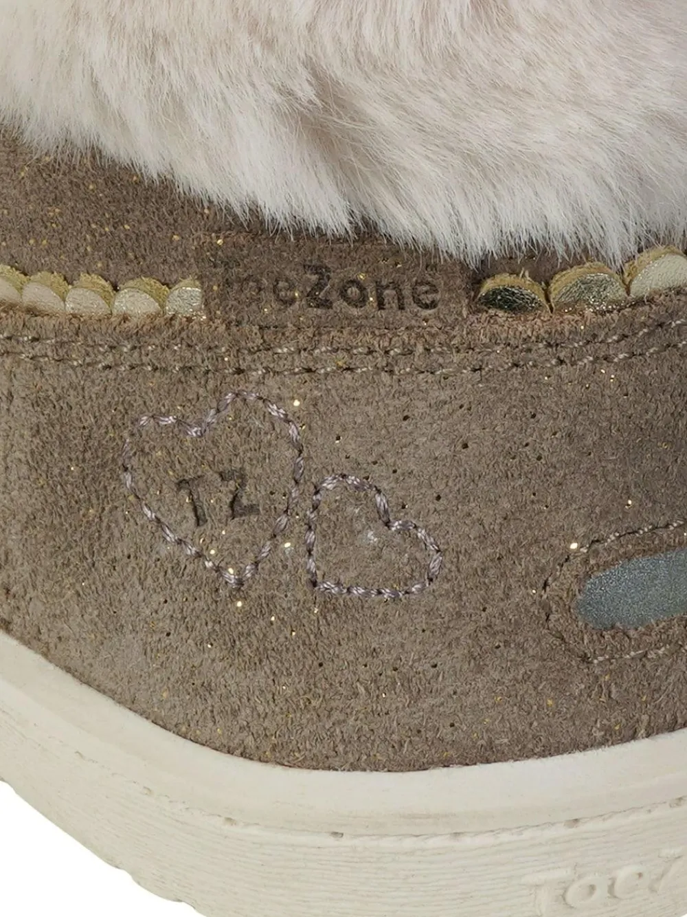 Toezone Girls Suede Leather Faux Fur Zip Boots^ Boots & Wellies
