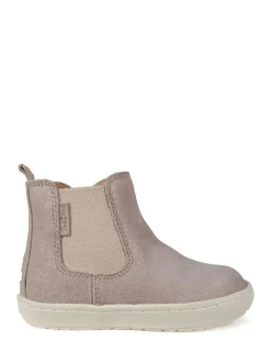 Hot Toezone Leather Gusset And Zip Boots Alma