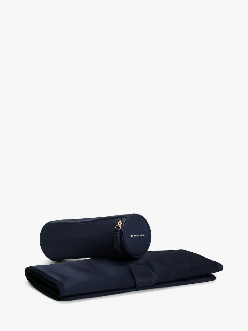 Best Tommy Hilfiger Blue Padded Nylon Changing Bag