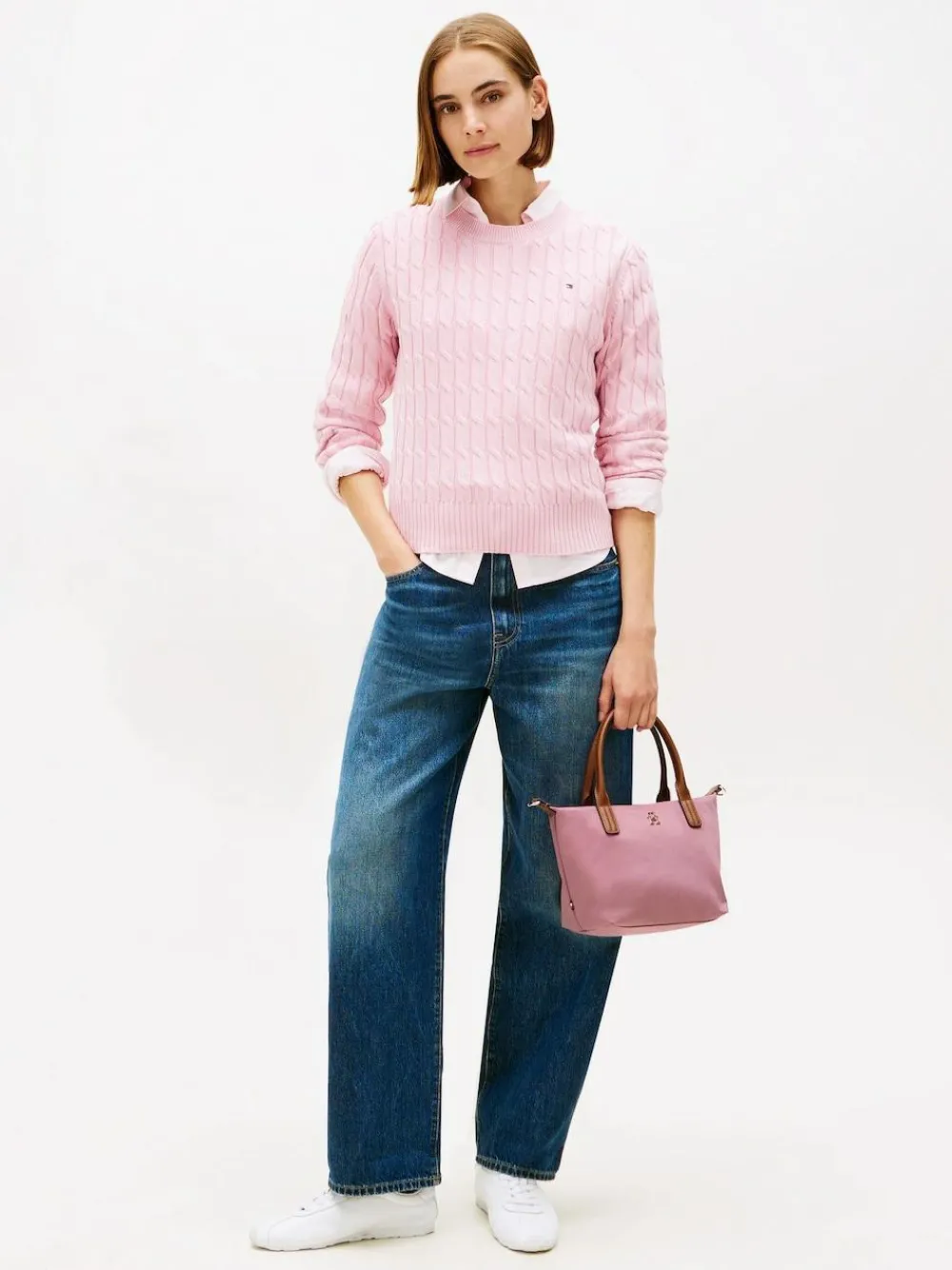 Tommy Hilfiger Webbing Crossbody Tote Bag^Women Bags