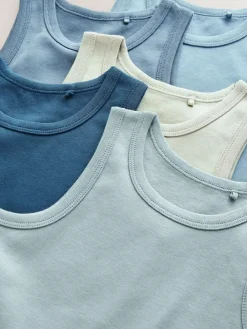 Next Cotton Vests 10 Pack (1.5-16yrs)^BOY Tops|Multipacks
