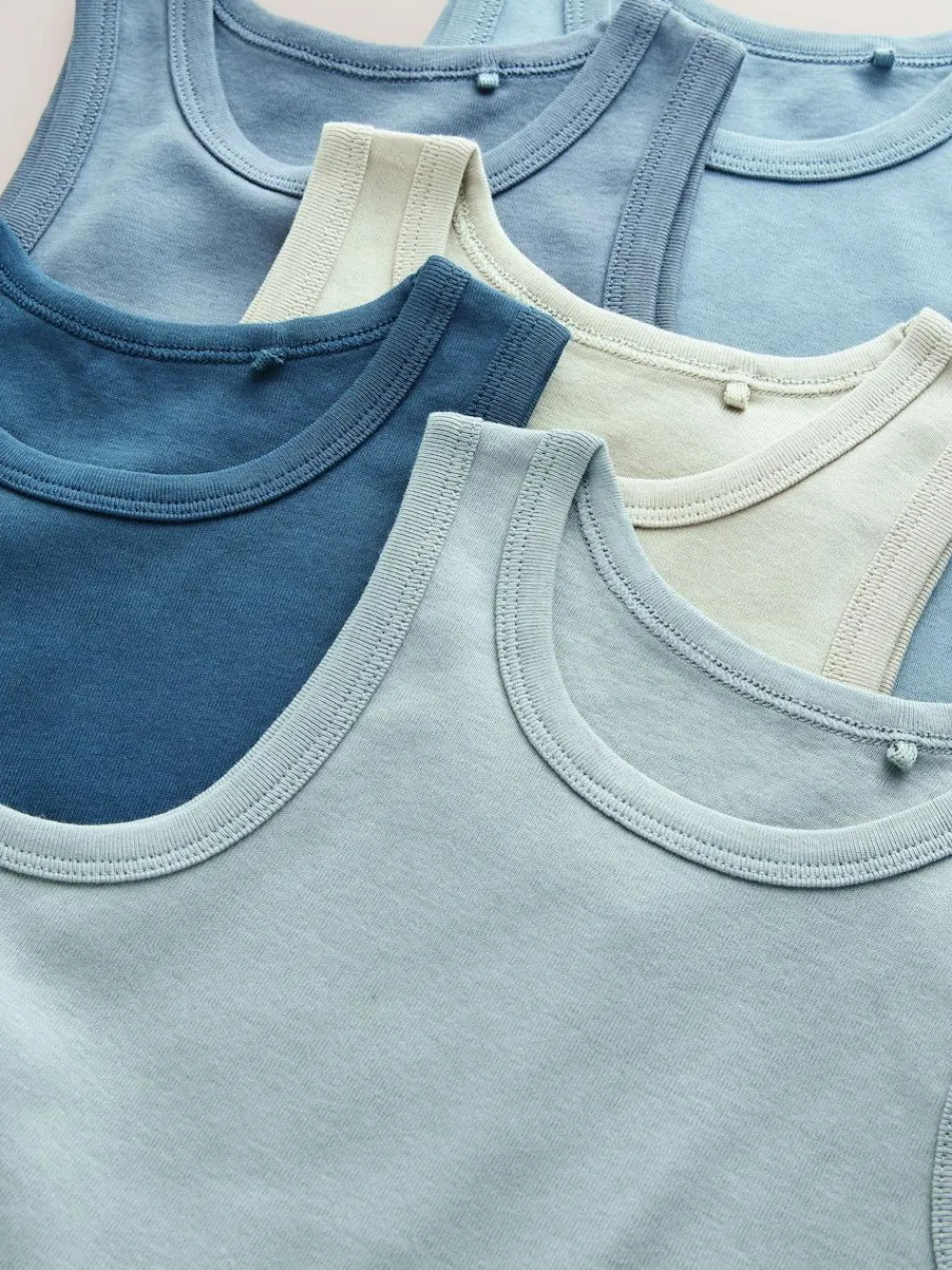 Next Cotton Vests 10 Pack (1.5-16yrs)^BOY Tops|Multipacks
