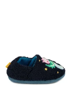 Totes Blue Childrens George Pig Winter Slippers^BOY Nightwear