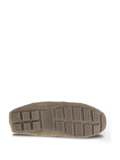 Totes Isotoner Mens Suede Moccasin With Water Repellency^ Slippers|Slippers