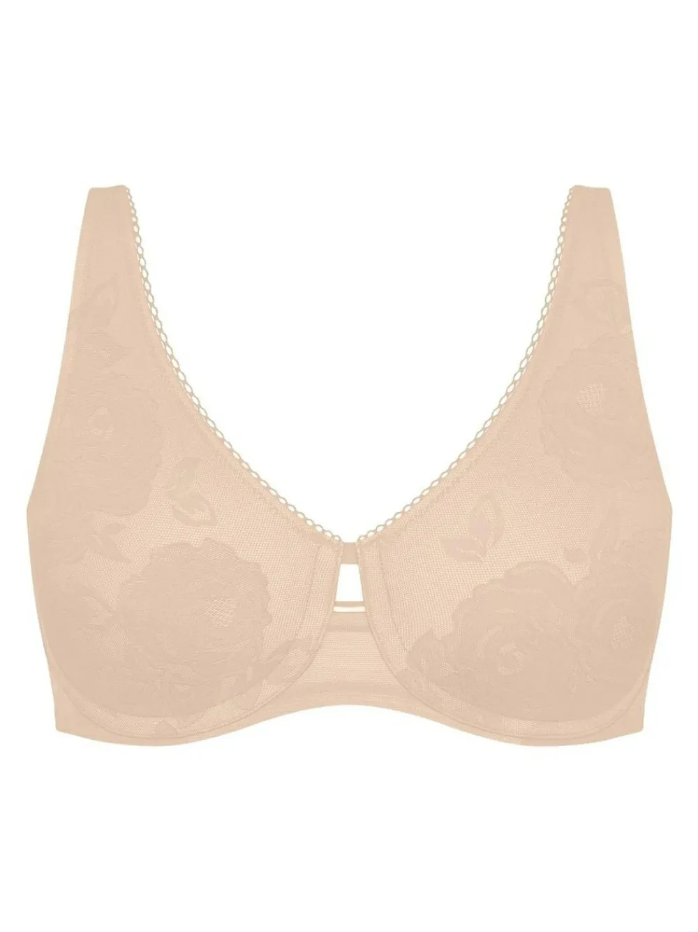 Online Triumph Wild Sensation Minimiser Bra Nude