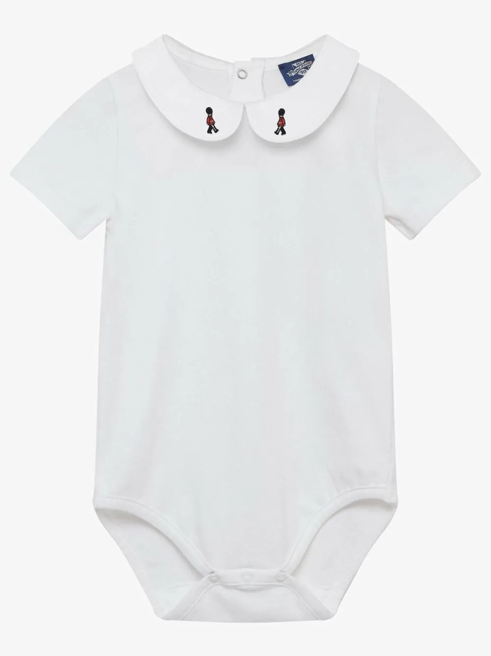 Trotters London Little White Milo Guardsman Body^BOY Bodysuits & Vests|Vests
