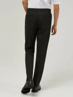 Trutex Senior Boys Slim Leg Charcoal School Trousers^BOY Tznius Pants