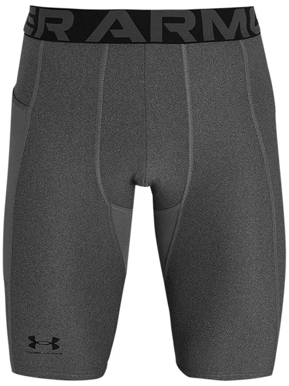Best Under Armour Heat Gear Long Shorts Grey