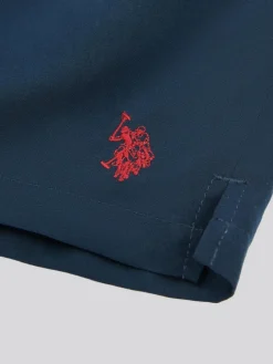 U.S. Polo Assn . Mens Core Swim Shorts^ Swimwear