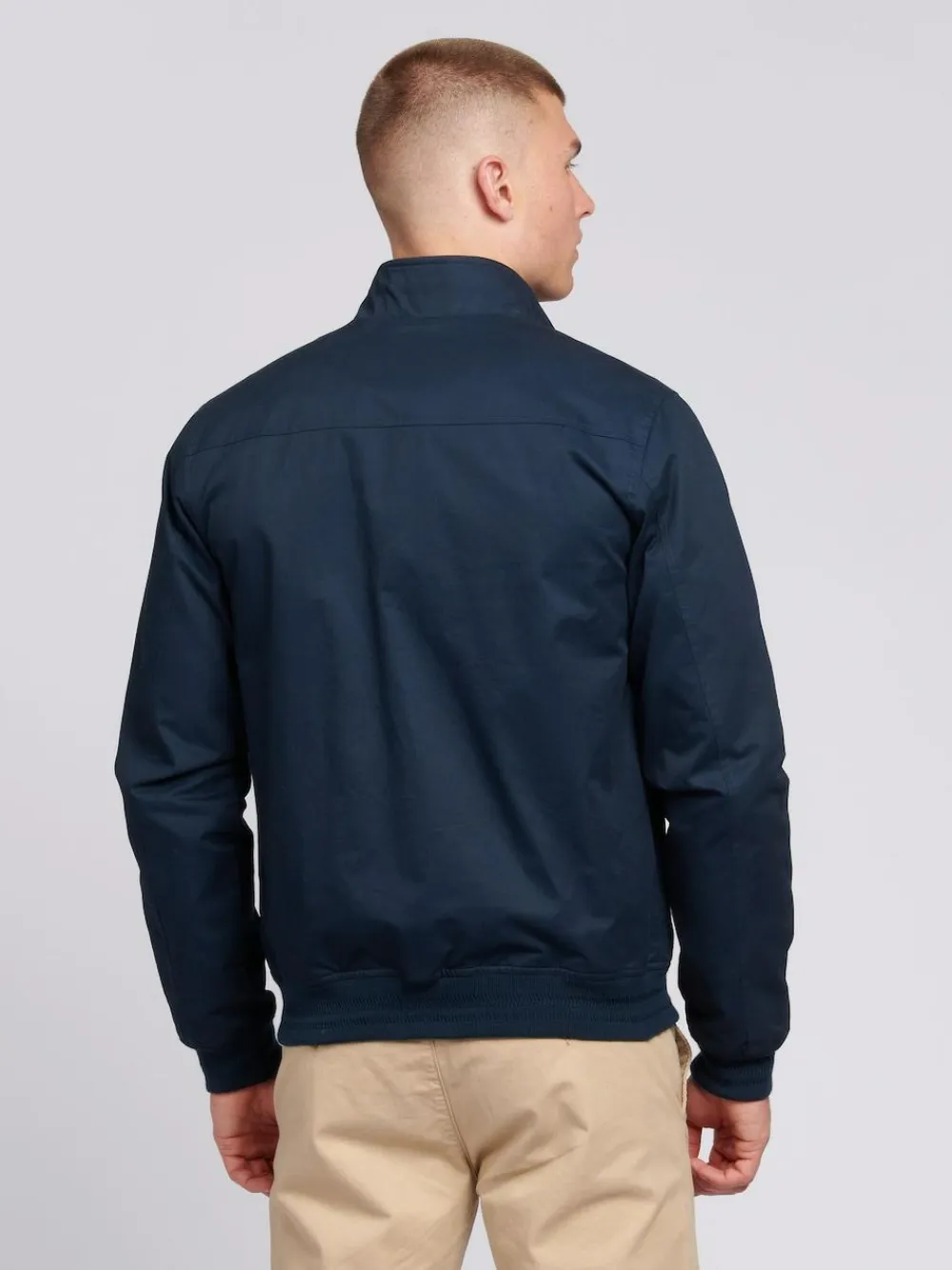 Hot U.S. Polo Assn . Mens 100% Cotton Twill Harrington Jacket Blue