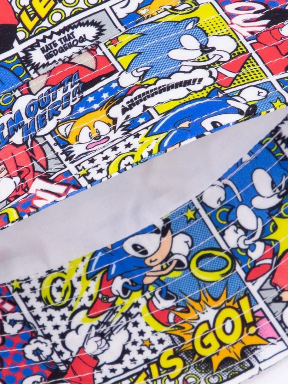 Online Vanilla Underground Blue Sonic Kids Licensing Bucket Hat