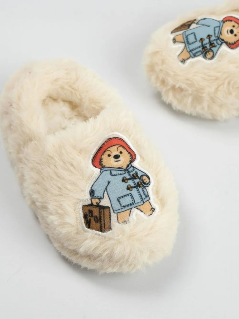 Vanilla Underground Brown Paddington Bear Character Slippers