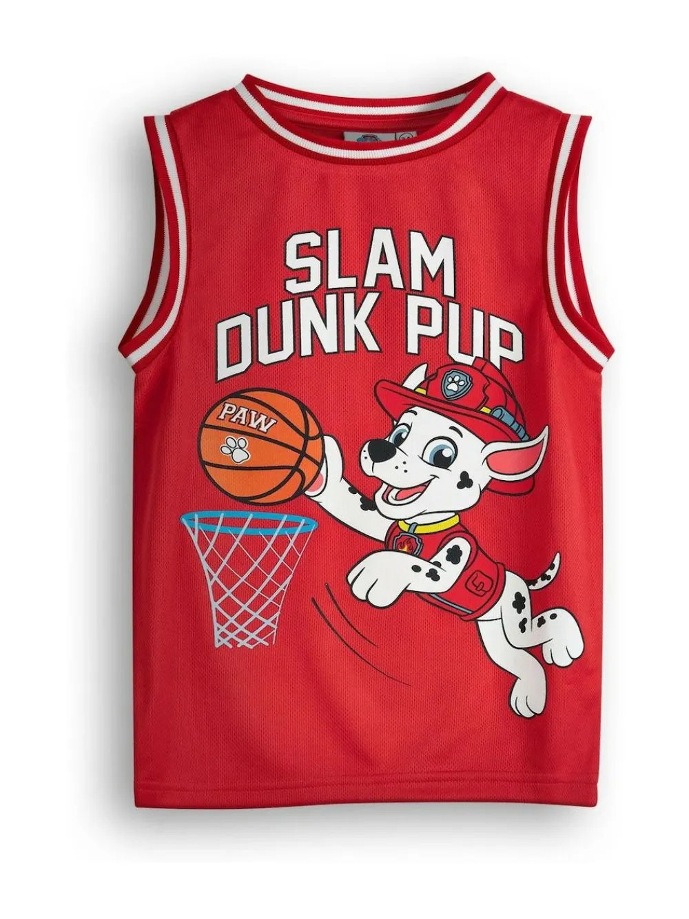 Hot Vanilla Underground Paw Patrol Kids Marshall 2 Piece Basketball Set Red