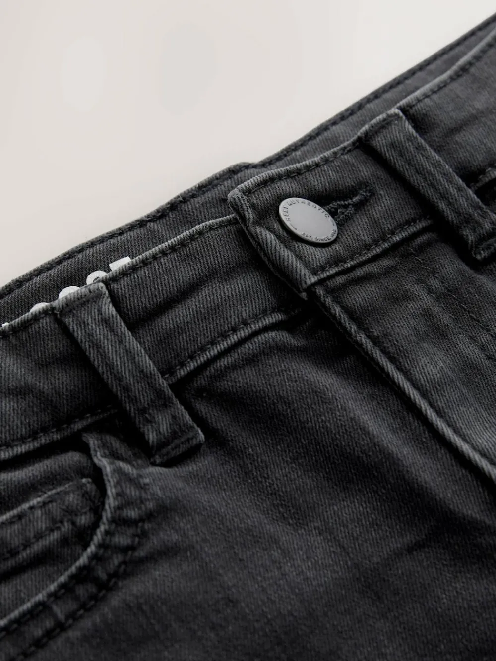 Next Washed Black Loose Fit Stretch Jeans (3-17yrs)^BOY Jeans|Jeans
