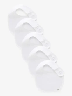 Next White 100% Cotton Baby Bibs 5 Pack^ Unisex|Bibs