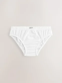 Next 100% Cotton Briefs 10 Pack (1.5-16yrs) White