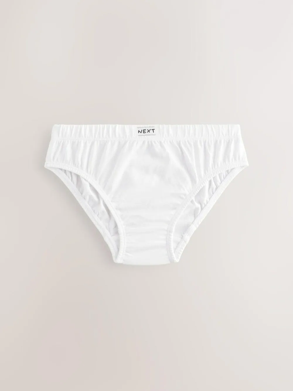 Next 100% Cotton Briefs 10 Pack (1.5-16yrs) White