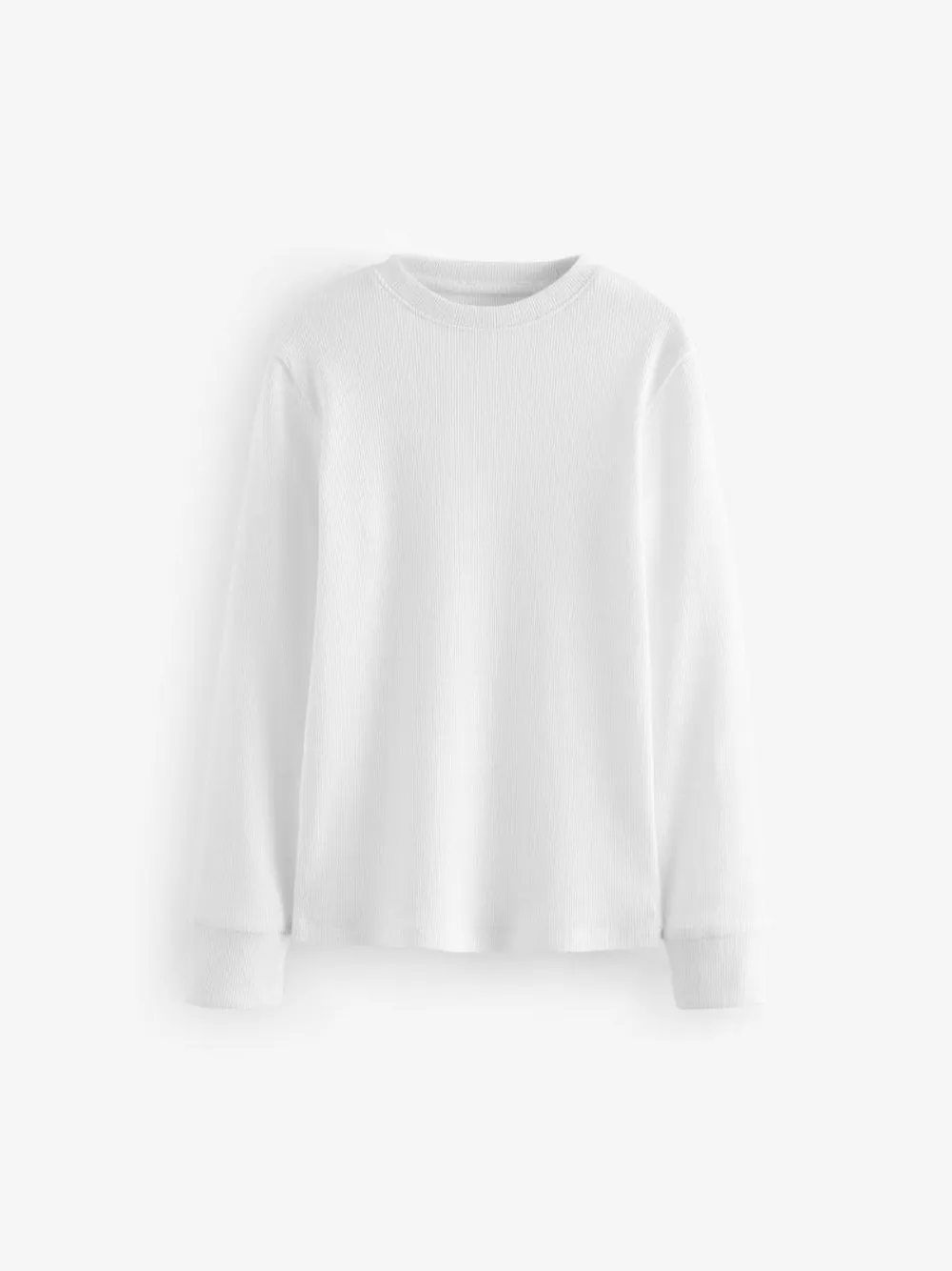 Discount Next White 100% Cotton Long Sleeve T-Shirts 3 Pack (1.5-16yrs)