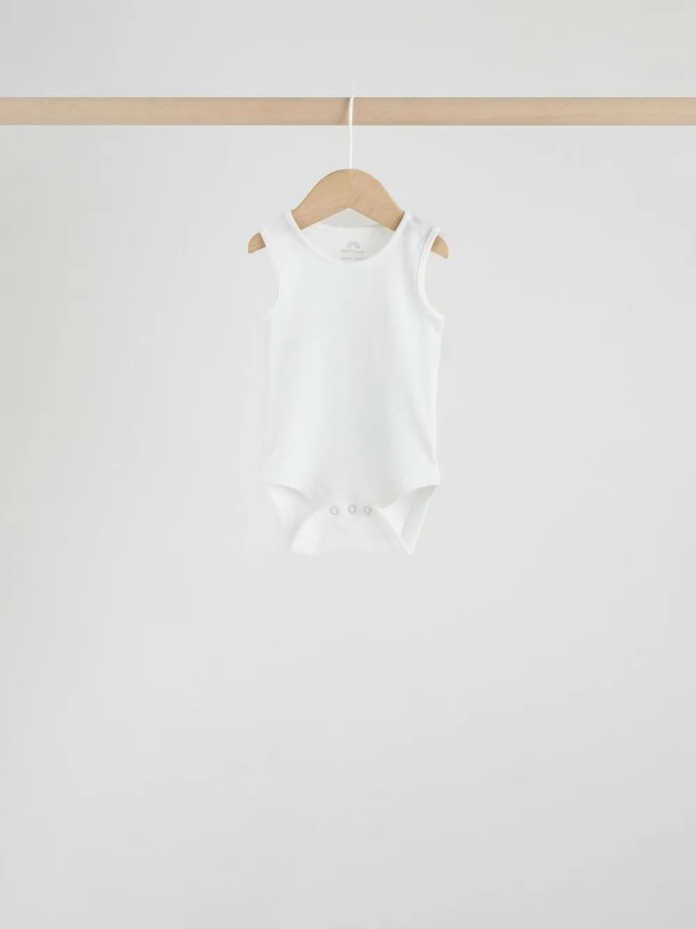 Best Next White 7 Pack Baby Vest Bodysuits