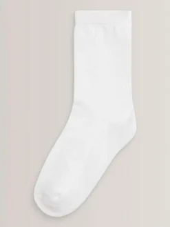Next 5 Pack Cotton Rich Cushioned Sole Ankle Socks^ Socks & Tights|Socks & Tights