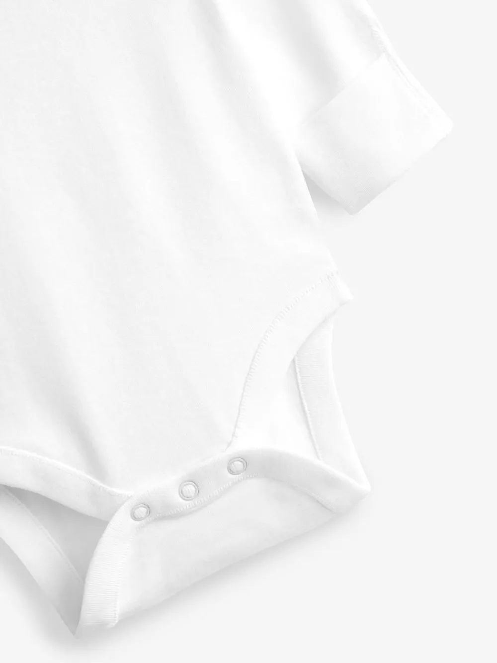 Next White 3 Pack Kind To Skin Long Sleeve Baby Bodysuits^BOY Unisex|Bodysuits & Vests