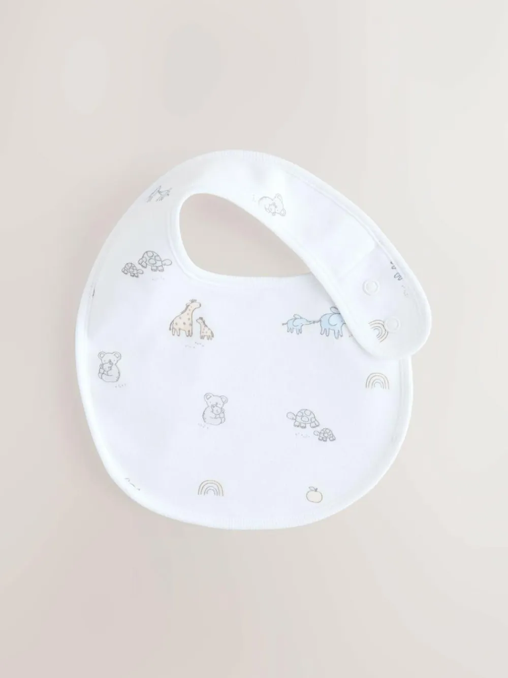 Next White Baby Bib 5 Pack^ Unisex|Bibs