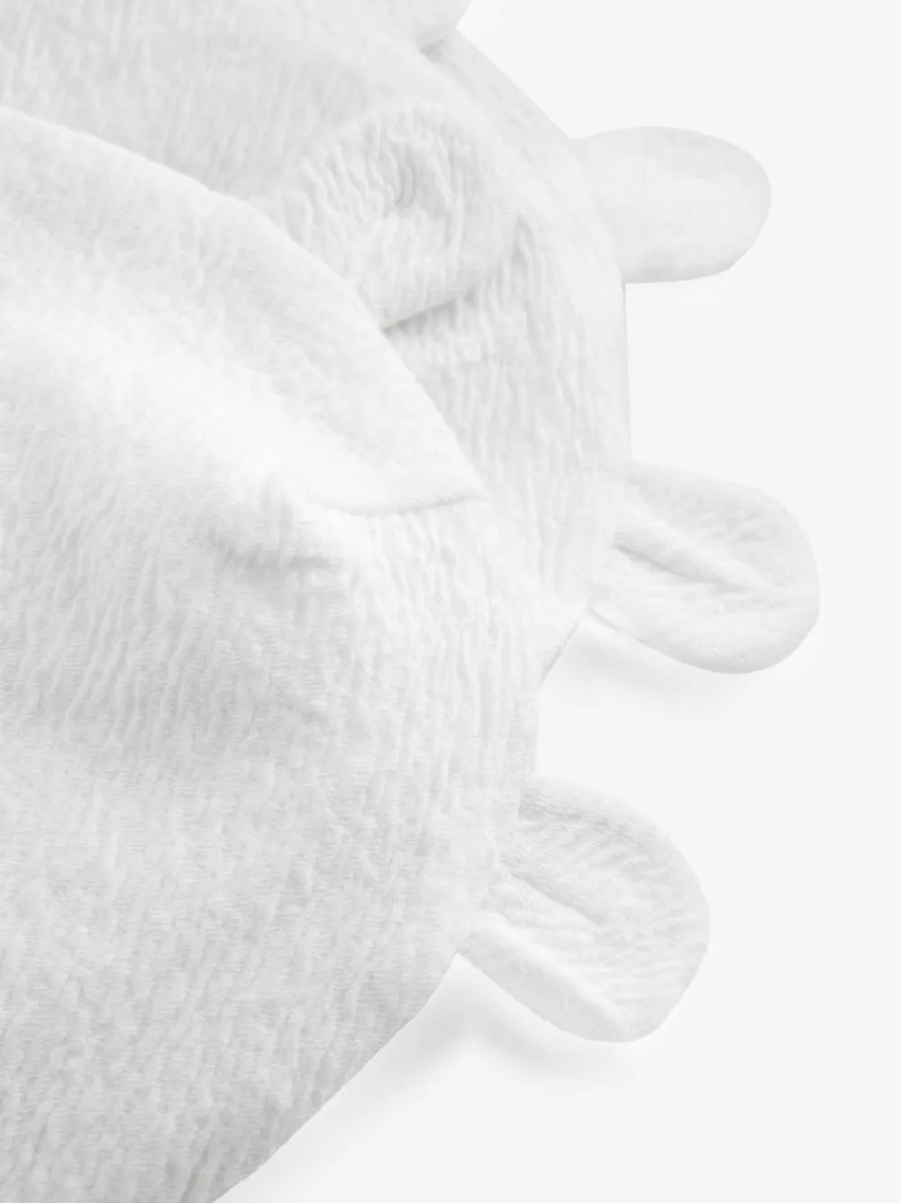 Sale Next Beanie Jersey Baby Hats 3 Pack (0-12mths) White