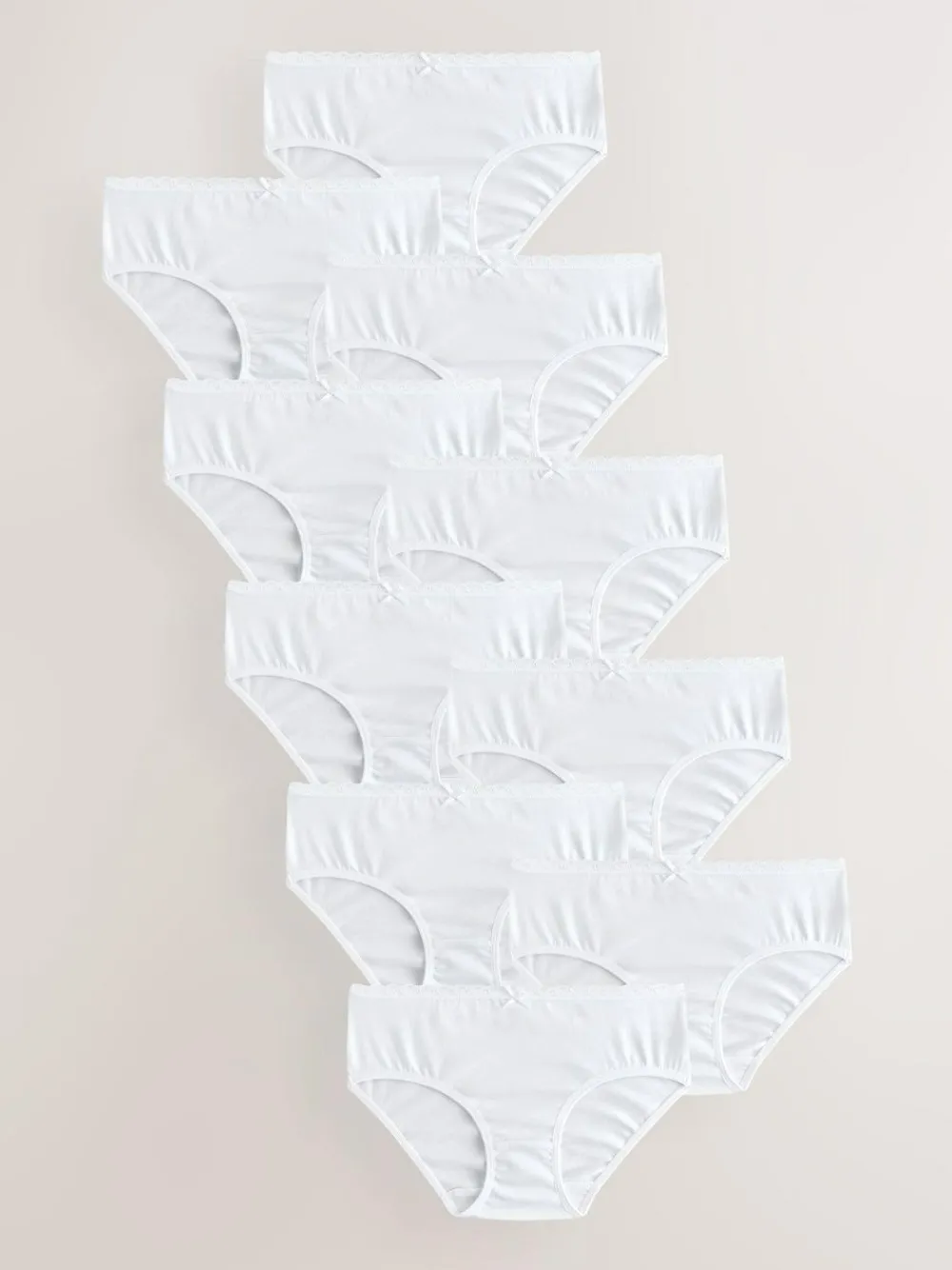Next White Briefs 10 Pack (1.5-16yrs)^ Multipacks|Underwear
