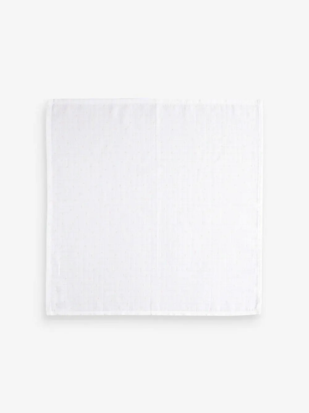 Clearance Next Baby Muslins Cloths 4 Pack White Delicate Animal