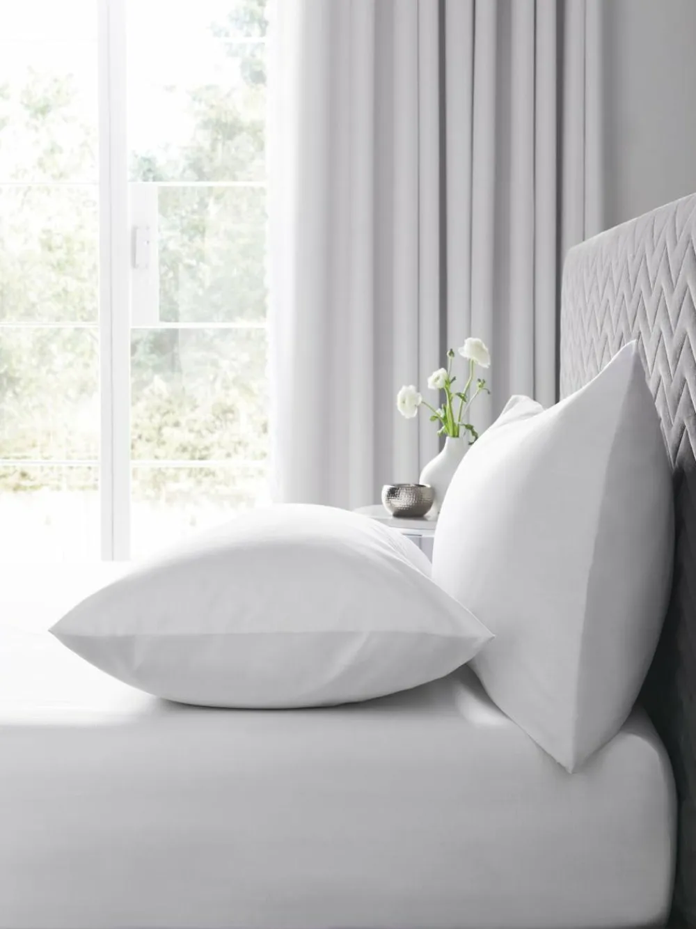 Best Next White Easy Care Polycotton Fitted Sheet