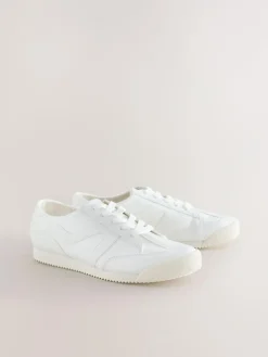 Next Forever Comfort® Slimeline Side Stripe Lace Up Trainers^Women Sneakers
