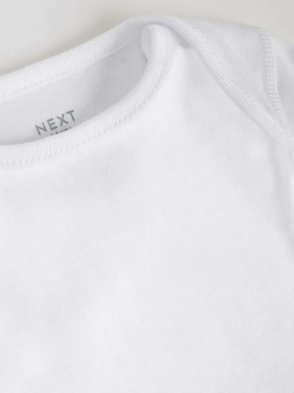 Next White Kind To Skin Baby Bodysuits 3 Pack^BOY Unisex|Bodysuits & Vests