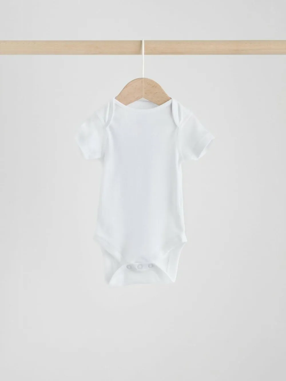 Next White Kind To Skin Baby Bodysuits 3 Pack^BOY Unisex|Bodysuits & Vests