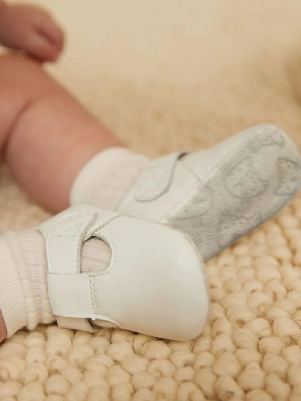 Next Leather Baby T-Bar Shoes (0-24mths)^ Unisex|Shoes