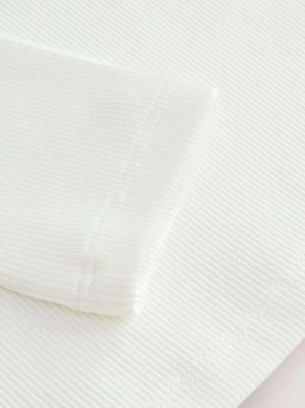Sale Next White Long Sleeve Ribbed Tops 3 Pack (3-16yrs)
