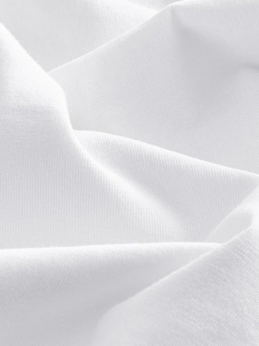 Next White Regular Fit Essential Cotton T-Shirts 6 Pack^ Nightwear|Tops & T-Shirts