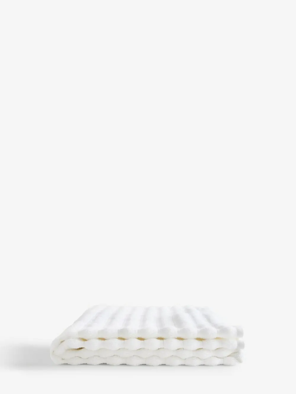 Best Next Ribbed Towel White