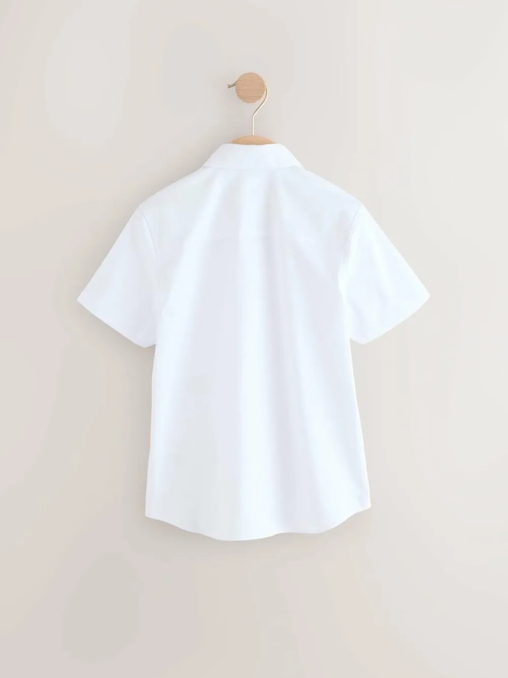 Next Short Sleeves Smart Plain School Shirt (3-16yrs)^BOY Shirts
