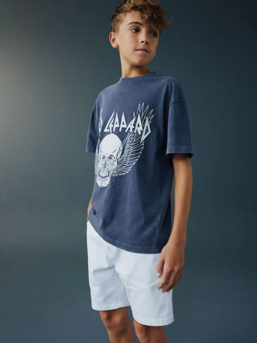 Next Single Denim Shorts (3-16yrs)^BOY Shorts