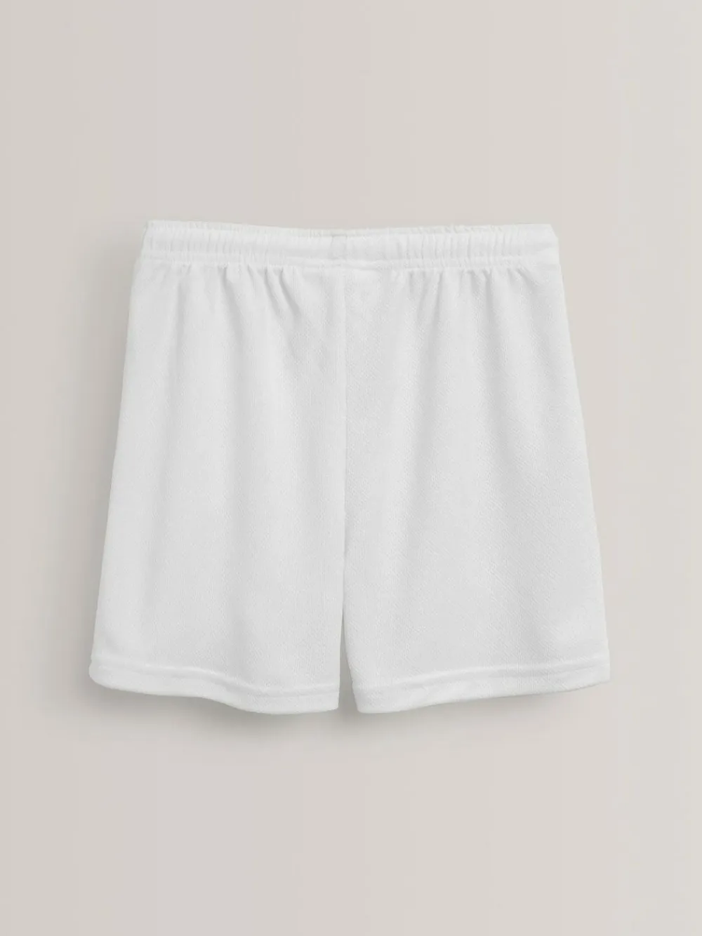 New Next White Single Sports Shorts (3-16yrs)
