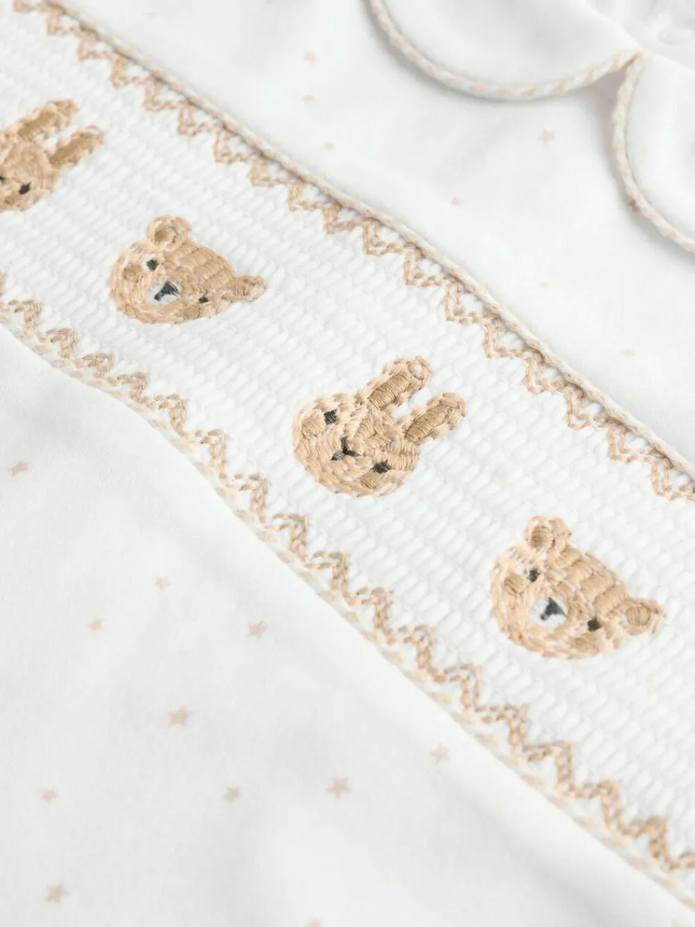 Online Next White Sleepsuits 3 Pack (0-2yrs)