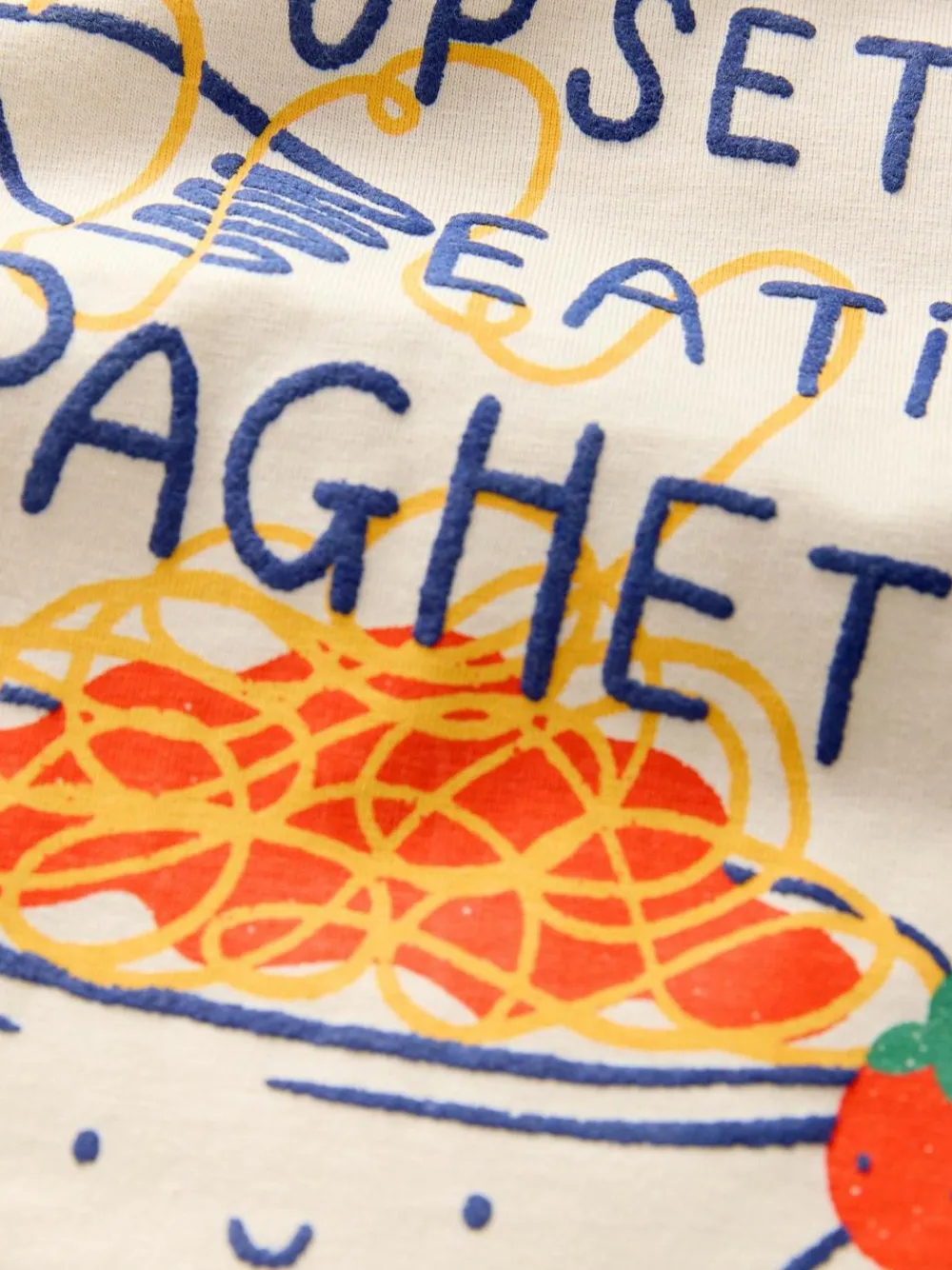 Online Next White Spaghetti Long Sleeve Graphic Print T-Shirt (3mths-8yrs)