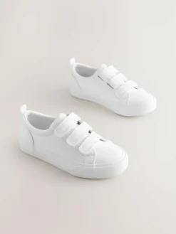 Next Standard Fit (F) Touch Fastening Smart Casual Trainers^BOY Sneakers|Sneakers