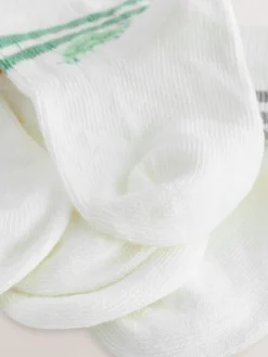 Best Next Baby Socks 5 Pack (0mths-2yrs) White Stripe
