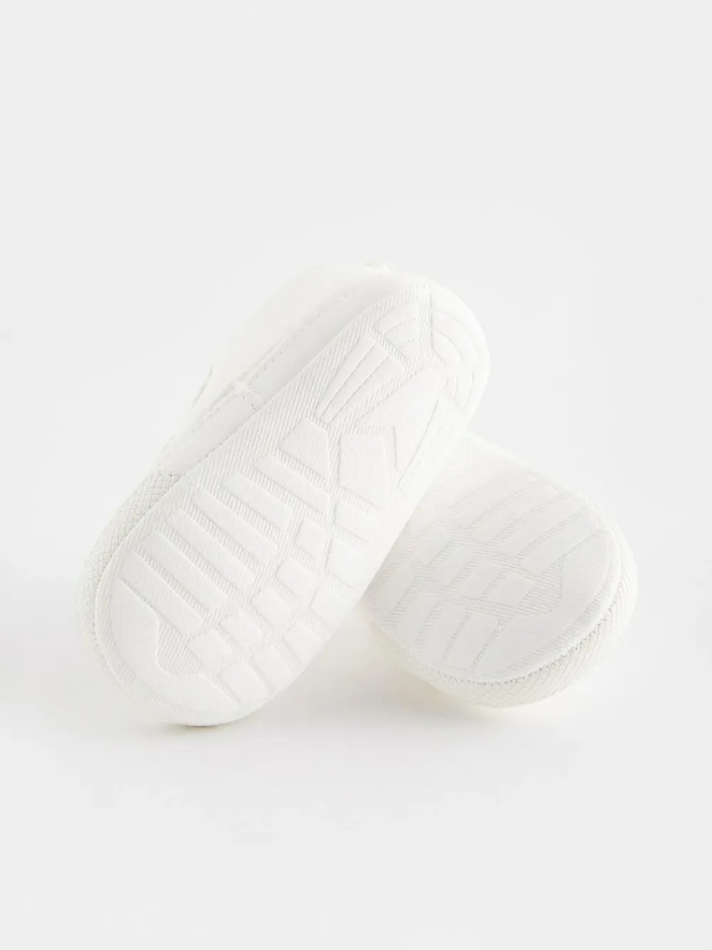 Next White Touch Fastening Baby Trainers (0-2mths)^BOY Unisex|Sneakers