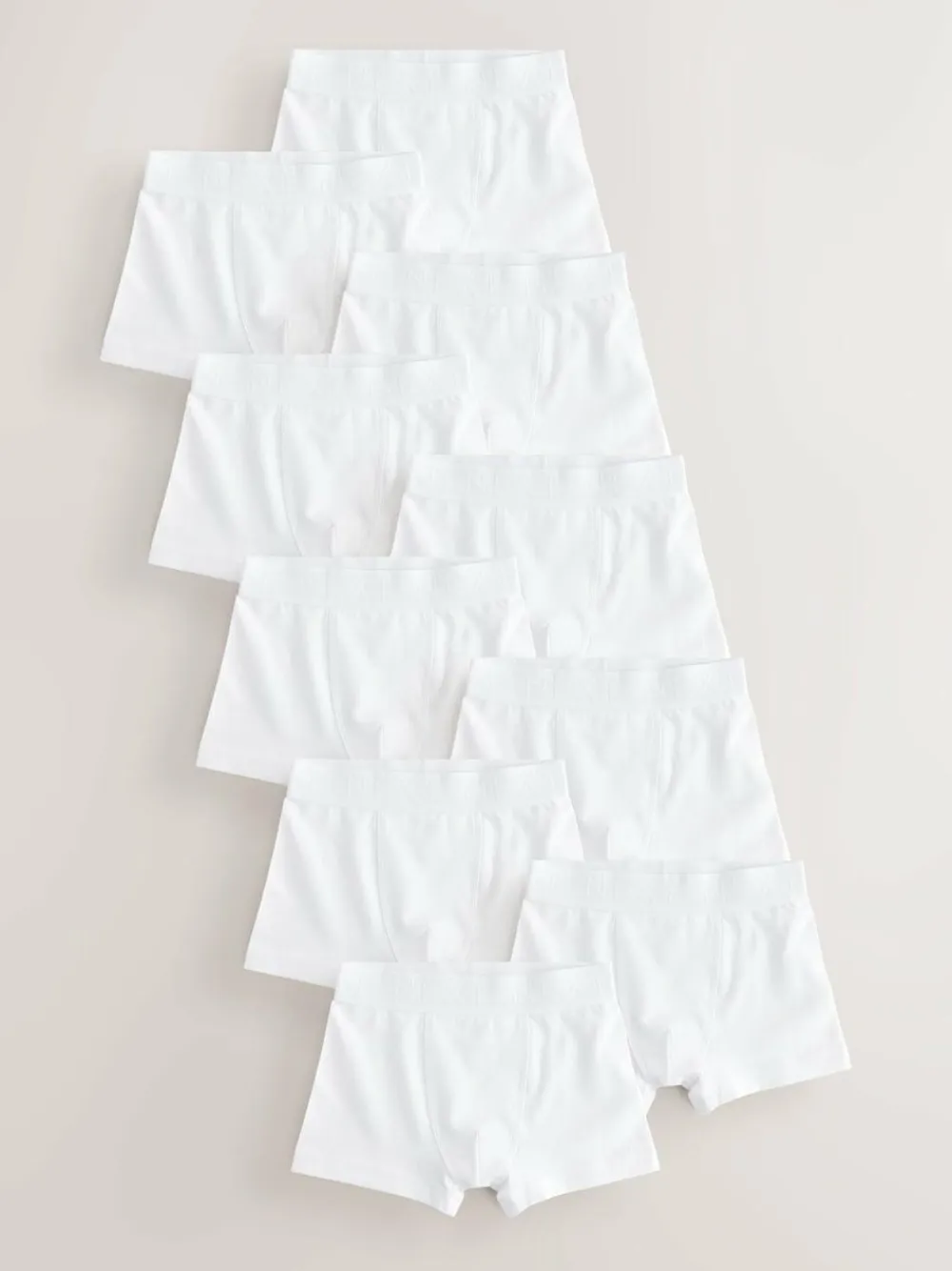 Next White Trunks 10 Pack (1.5-16yrs)^BOY Underwear