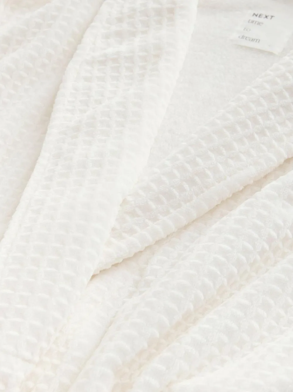 Sale Next Waffle Cosy Robe White